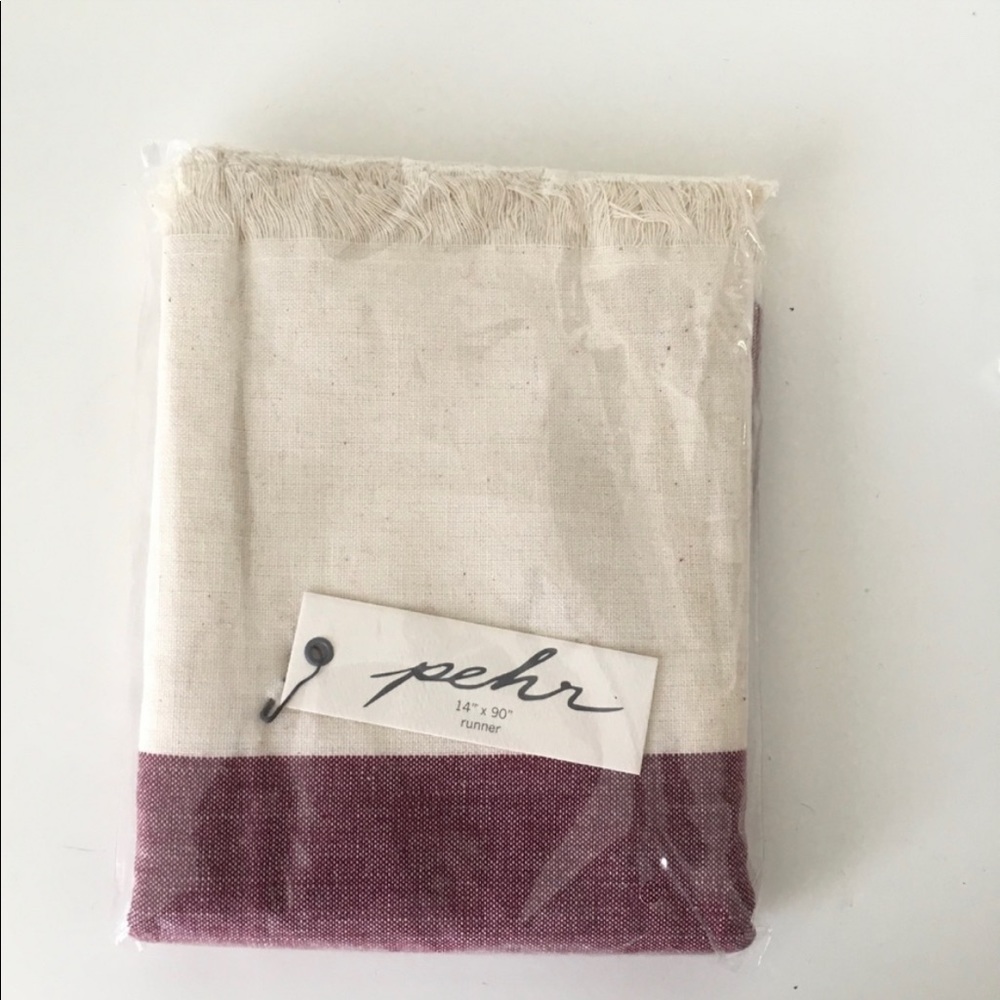 Pehr chambray Table Runner